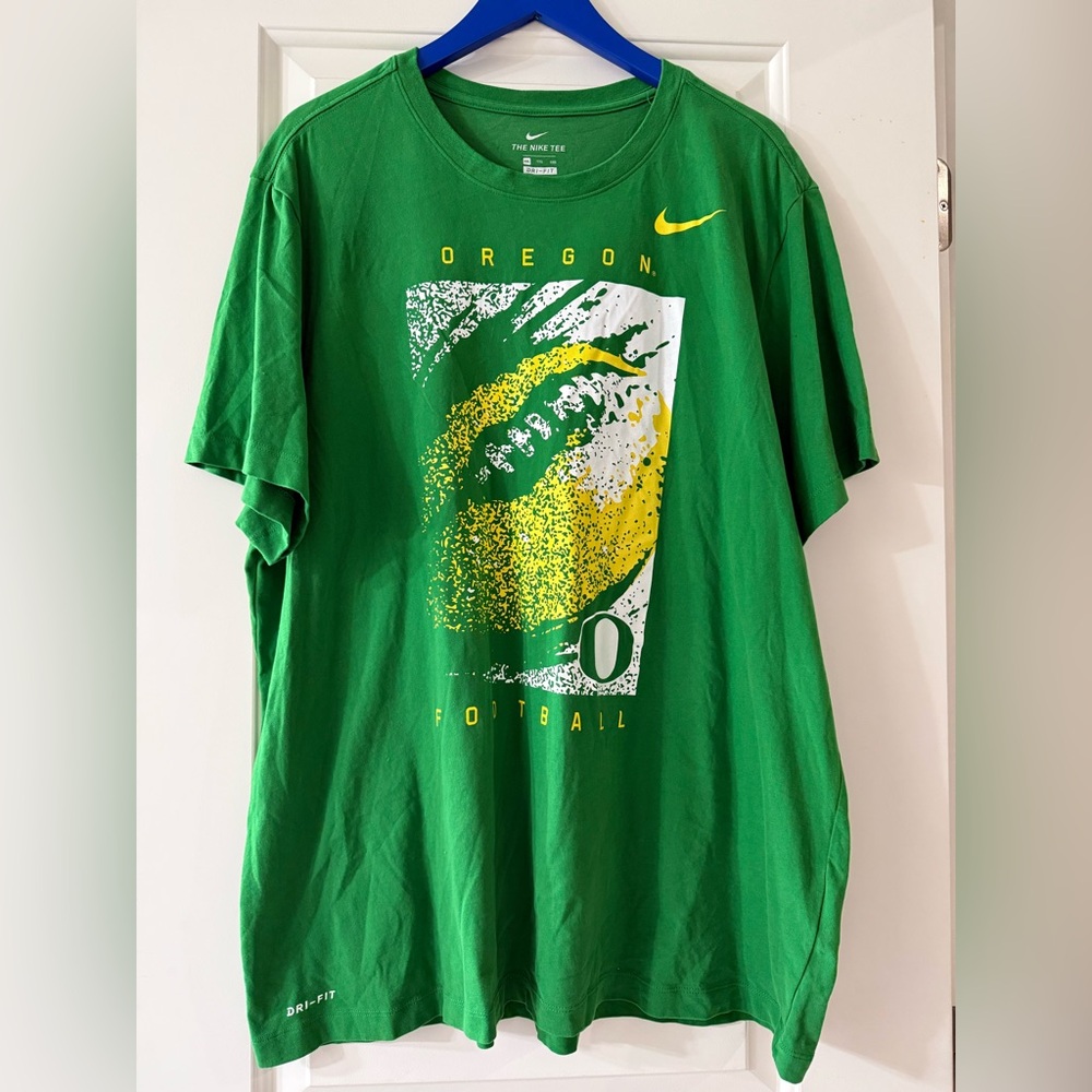 Nike Green Oregon Football Tee